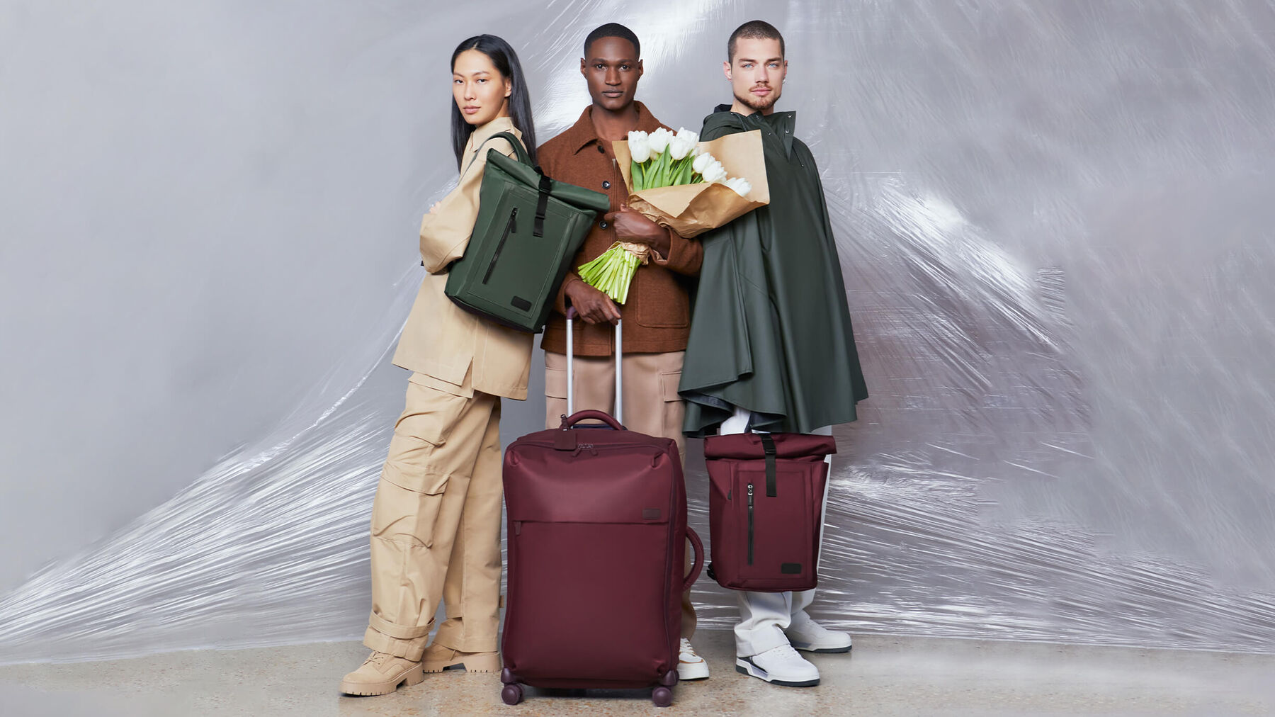 Lost In Berlin Sac à dos Cargo Red | Lipault France