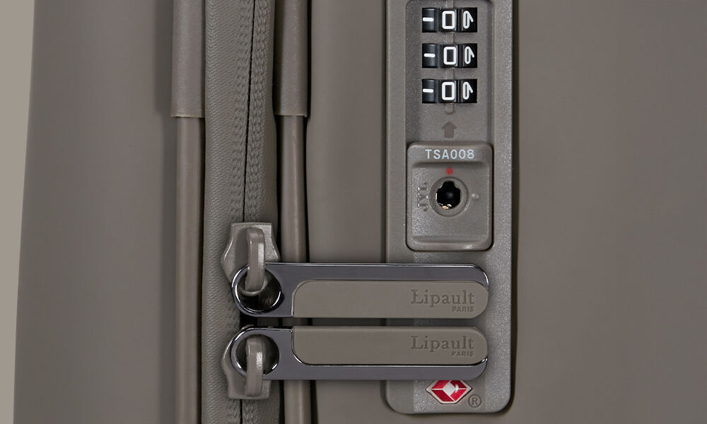 Lost In Berlin Cabin suitcase 55cm Ash Stone | Lipault France