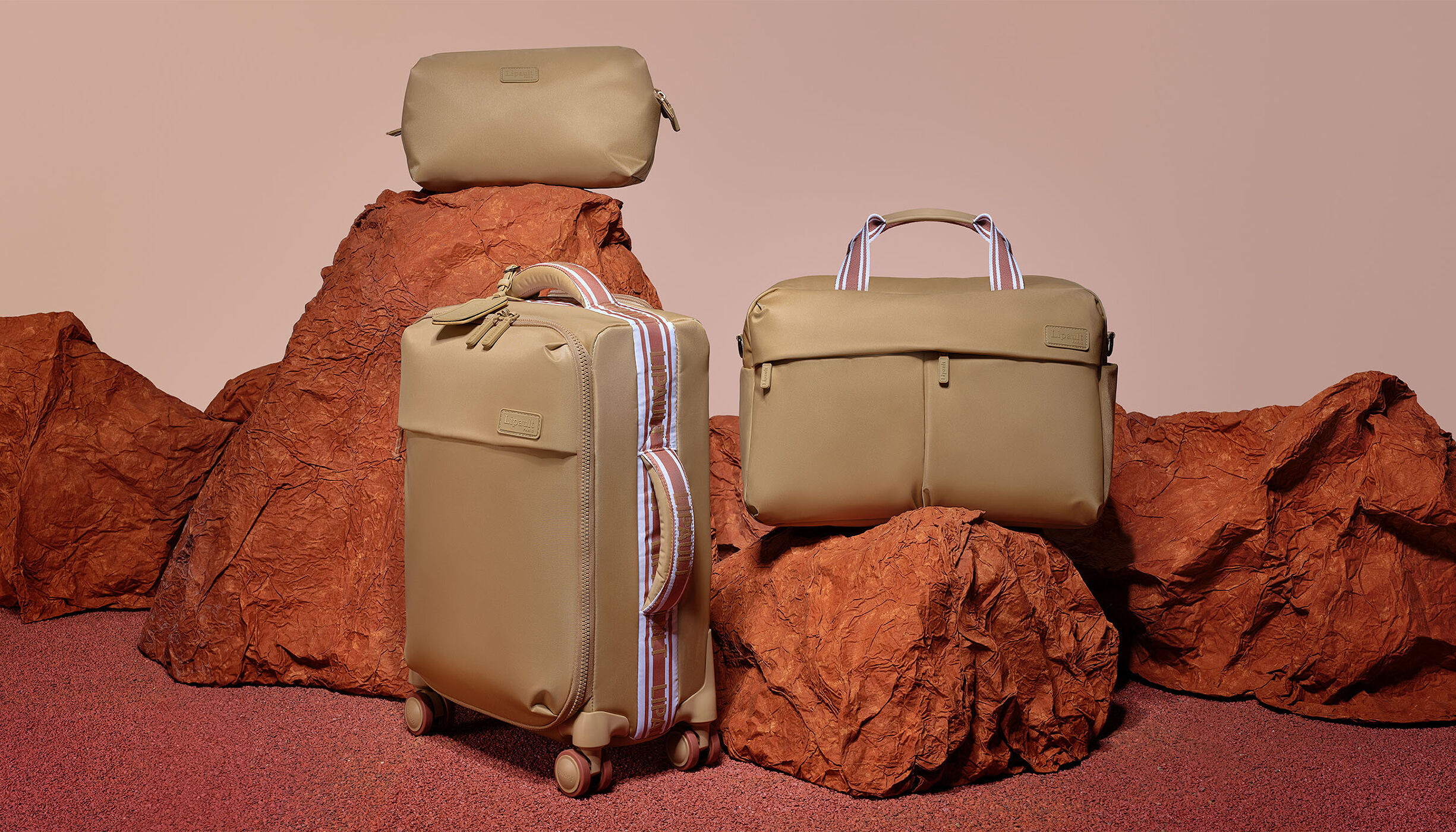 City Plume 24h Bag Brown Lipault France
