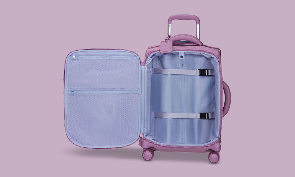 Plume Spinner (4 wheels) 55cm Virtual Purple | Lipault France