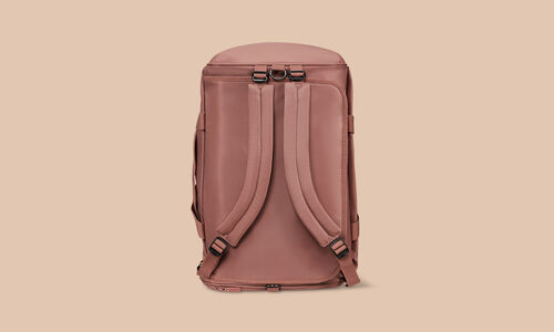 Convertible into backpack