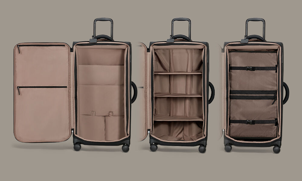 Lost In Berlin Trunk 79cm Black | Lipault France