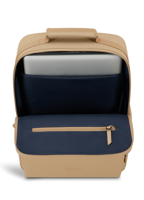 Lipault Lost In Berlin Lifetrotter Backpack  Sandstone Lipault Lost In Berlin Lifetrotter Backpack  Sandstone