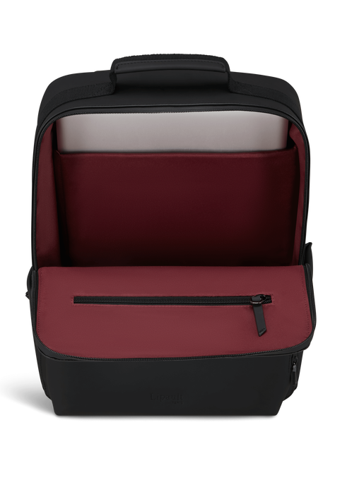 Lipault Lost In Berlin Lifetrotter Backpack  Black Lipault Lost In Berlin Lifetrotter Backpack  Black