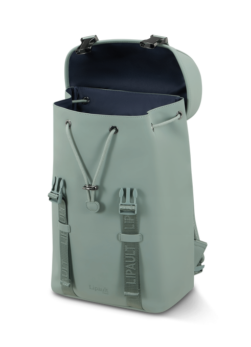 Lipault Lost In Berlin MIini Exile Backpack  Yoga Green