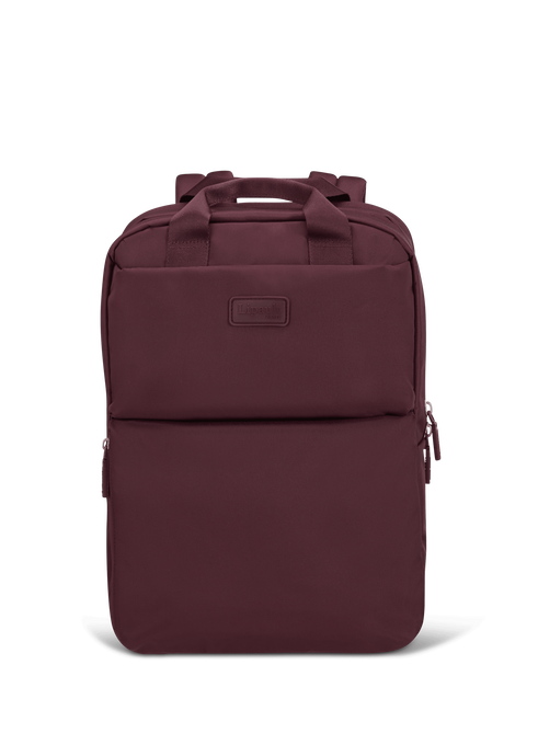 Lipault top leather backpack