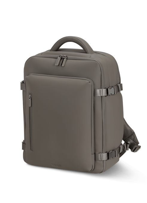 Lipault Lost In Berlin Travel Backpack 2.0  Ash Stone Lipault Lost In Berlin Travel Backpack 2.0  Ash Stone