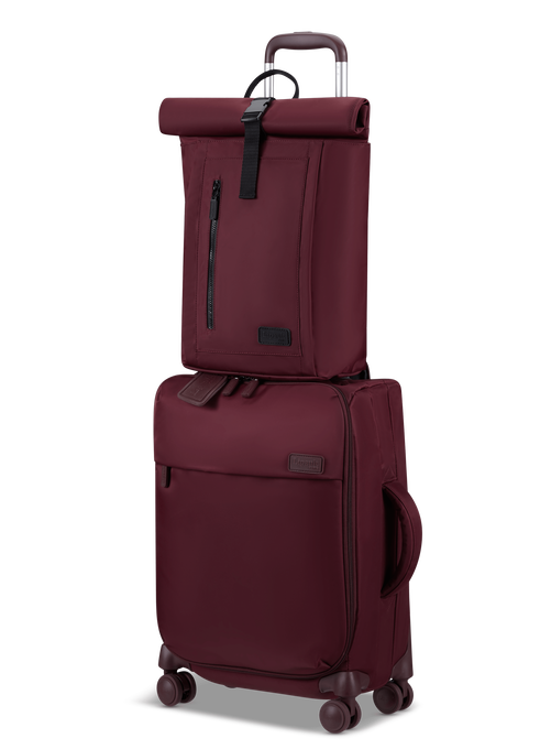 Lipault City Plume Rolltop Backpack  Bordeaux Lipault City Plume Rolltop Backpack  Bordeaux