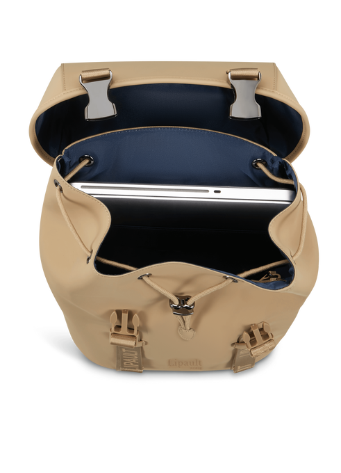Lipault Lost In Berlin MIini Exile Backpack  Sandstone Lipault Lost In Berlin MIini Exile Backpack  Sandstone