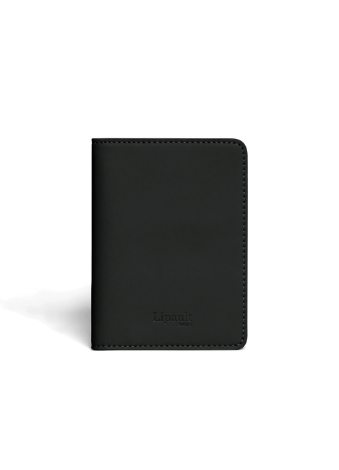 Lipault Lost In Berlin Passport cover Black