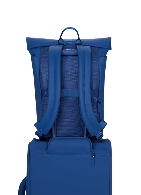 Lipault Lost In Berlin Rolltop Backpack 2.0  Blue Me Away Lipault Lost In Berlin Rolltop Backpack 2.0  Blue Me Away