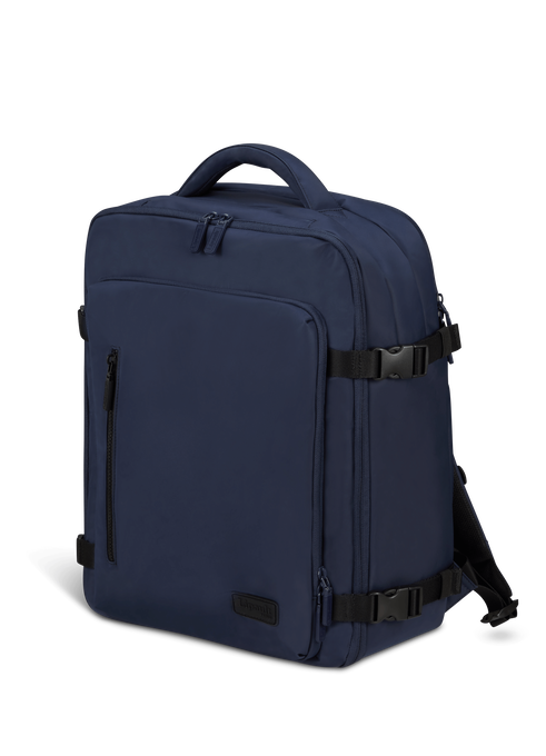 Lipault City Plume Travel Backpack  Bleu Marine Lipault City Plume Travel Backpack  Bleu Marine