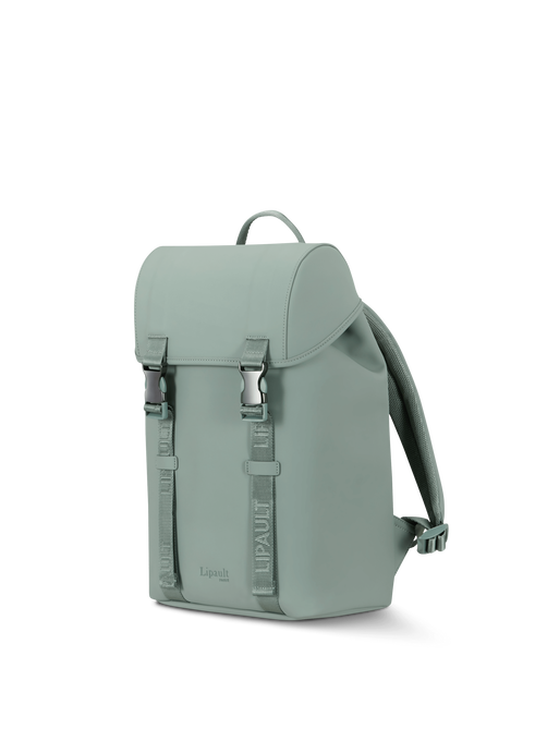 Lipault Lost In Berlin MIini Exile Backpack  Yoga Green