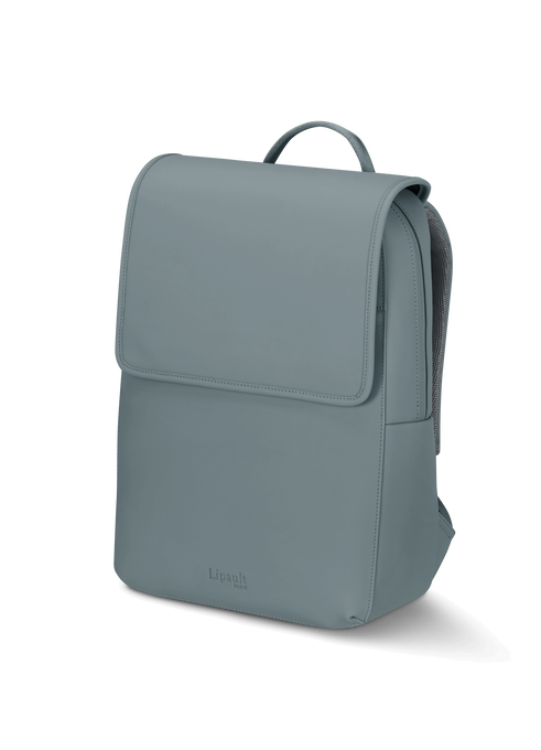 Lipault Lost In Berlin Square Backpack 2.0  Cement Storm Lipault Lost In Berlin Square Backpack 2.0  Cement Storm