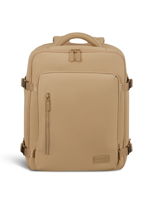 Lipault Lost In Berlin Travel Backpack  Sandstone