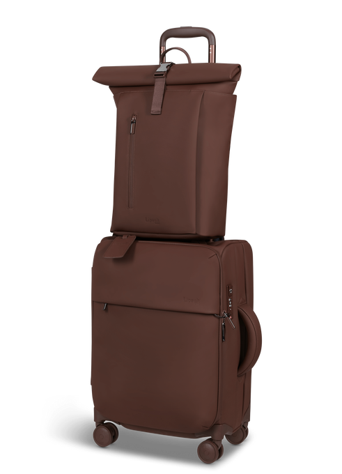 Lipault Lost In Berlin Rolltop Backpack 2.0  Spiced Mocha Lipault Lost In Berlin Rolltop Backpack 2.0  Spiced Mocha
