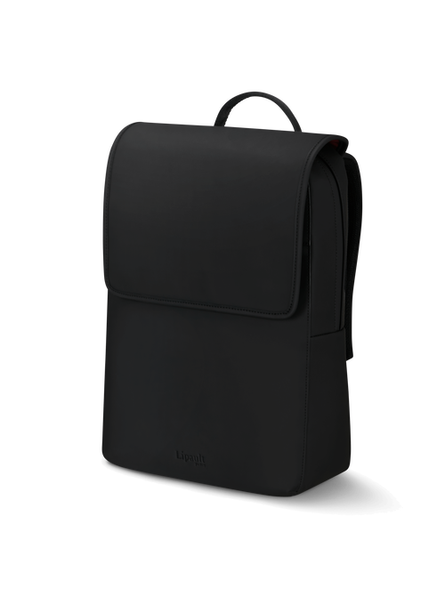 Lipault Lost In Berlin Square Backpack 2.0  Black Lipault Lost In Berlin Square Backpack 2.0  Black