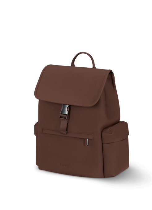 Lipault Lost In Berlin Mini Cargo Backpack  Spiced Mocha
