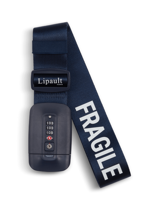 Lipault Lipault Travel Accessories Fragile Strap  Bleu Marine