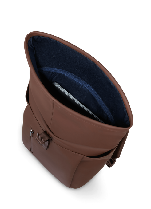 Lipault Lost In Berlin Rolltop Backpack 2.0  Spiced Mocha Lipault Lost In Berlin Rolltop Backpack 2.0  Spiced Mocha