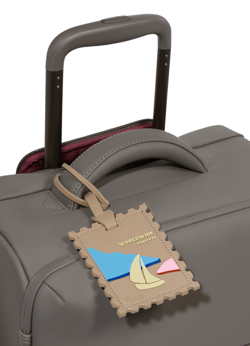 Lipault Lipault Travel Accessories Luggage Tag Stamp  Sandstone