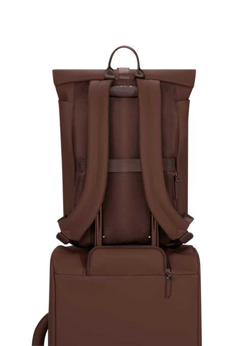 Lipault Lost In Berlin Rolltop Backpack 2.0  Spiced Mocha Lipault Lost In Berlin Rolltop Backpack 2.0  Spiced Mocha