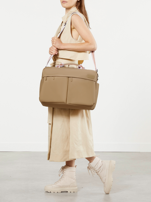 City Plume Sac 24 heures Brown Lipault France