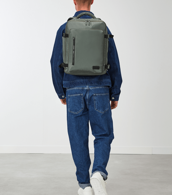 City Plume Travel Backpack Green Lipault France