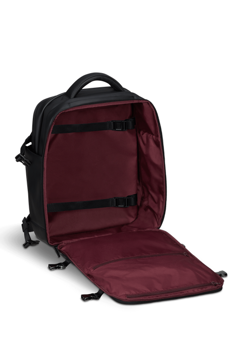 Lipault Lost In Berlin Travel Backpack  Noir Lipault Lost In Berlin Travel Backpack  Noir