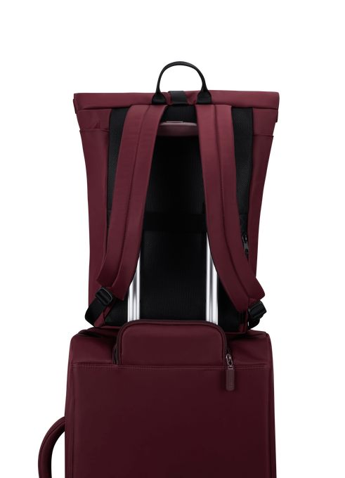 Lipault City Plume Rolltop Backpack  Bordeaux Lipault City Plume Rolltop Backpack  Bordeaux