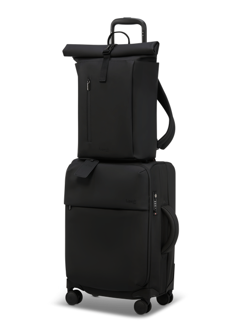Lipault Lost In Berlin Rolltop Backpack 2.0  Noir Lipault Lost In Berlin Rolltop Backpack 2.0  Noir