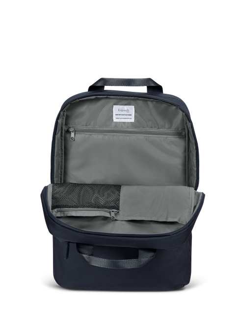 Lipault 4BIZ Laptop Backpack Carbon Blue Lipault 4BIZ Laptop Backpack Carbon Blue