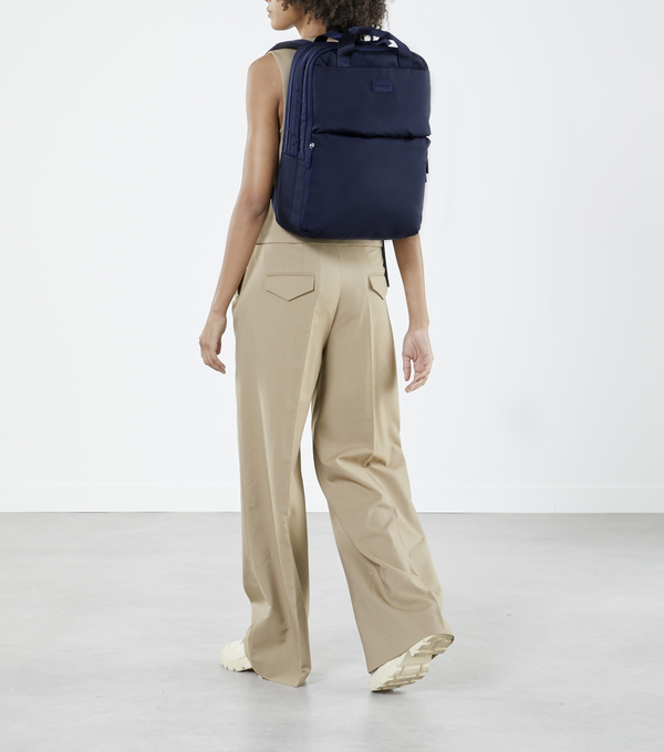 4BIZ Laptop Backpack L Blue Lipault France