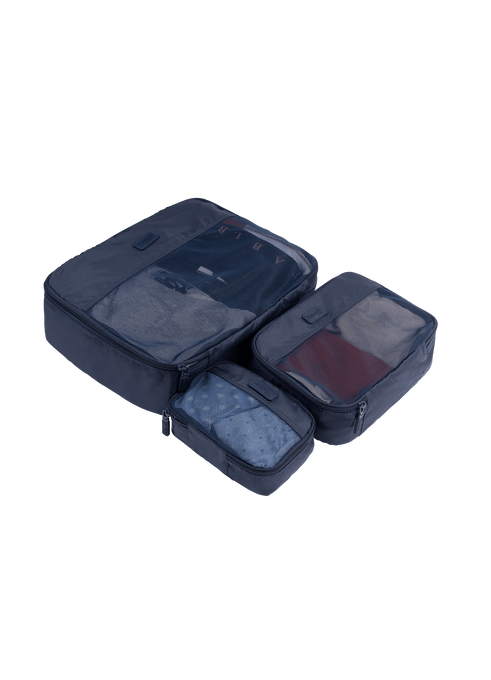 Lipault Lipault Travel Accessories Packing Cube M  Bleu Marine Lipault Lipault Travel Accessories Packing Cube M  Bleu Marine