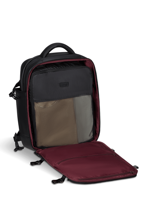 Lipault Lost In Berlin Travel Backpack  Noir Lipault Lost In Berlin Travel Backpack  Noir