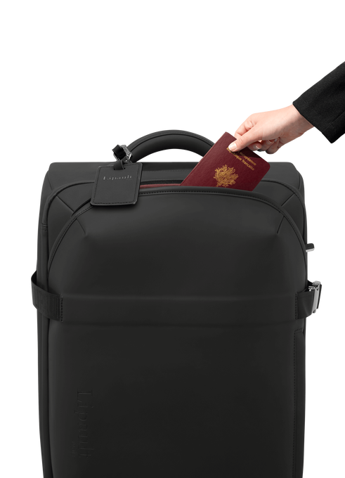 Lipault Lost In Berlin Exile Duffle with Wheels 72cm  Black Lipault Lost In Berlin Exile Duffle with Wheels 72cm  Black