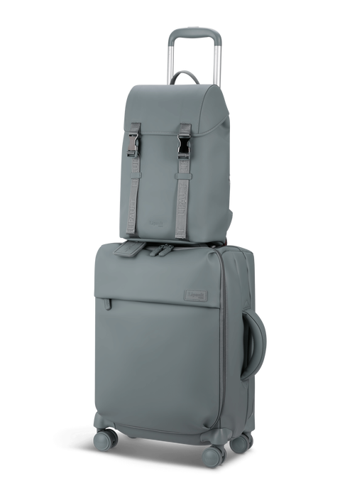 Lipault Lost In Berlin Mini Exile Backpack  Cement Storm Lipault Lost In Berlin Mini Exile Backpack  Cement Storm