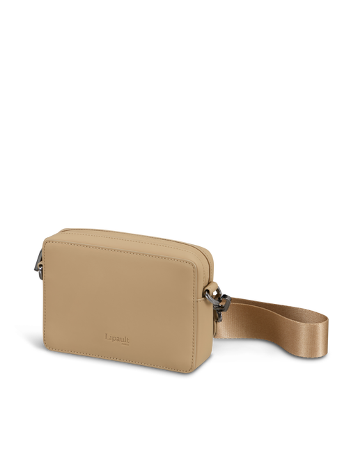 Lipault Lost In Berlin Crossbody Bag - The Box  Sandstone