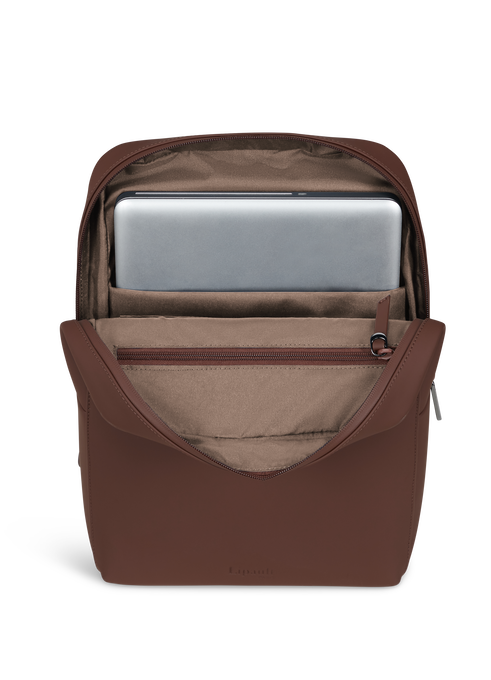 Lipault Lost In Berlin Square Backpack 2.0  Spiced Mocha