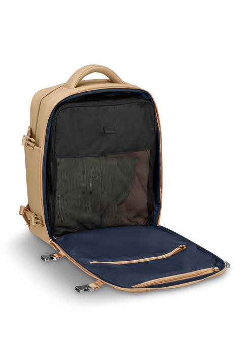 Lipault Lost In Berlin Travel Backpack 2.0  Sandstone