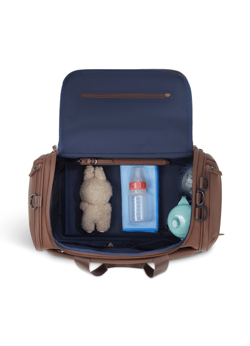 Lipault Lost In Berlin Diaper Bag 2.0  Spiced Mocha Lipault Lost In Berlin Diaper Bag 2.0  Spiced Mocha