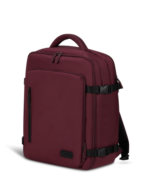 Lipault City Plume Travel Backpack  Bordeaux Lipault City Plume Travel Backpack  Bordeaux