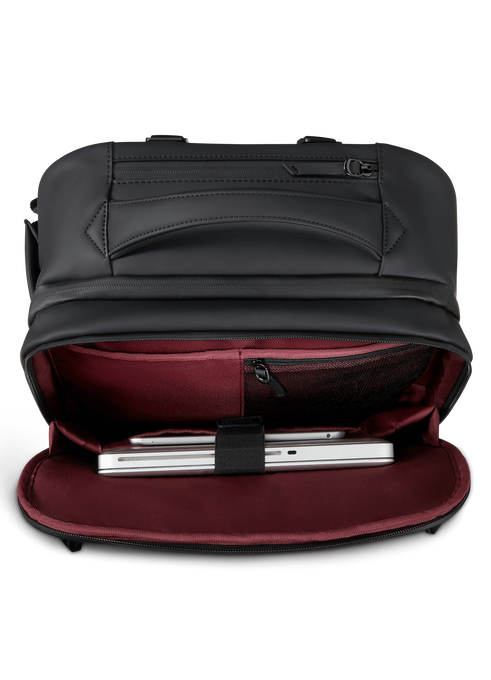 Lipault Lost In Berlin Backpack Pro With Wheels  Black Lipault Lost In Berlin Backpack Pro With Wheels  Black