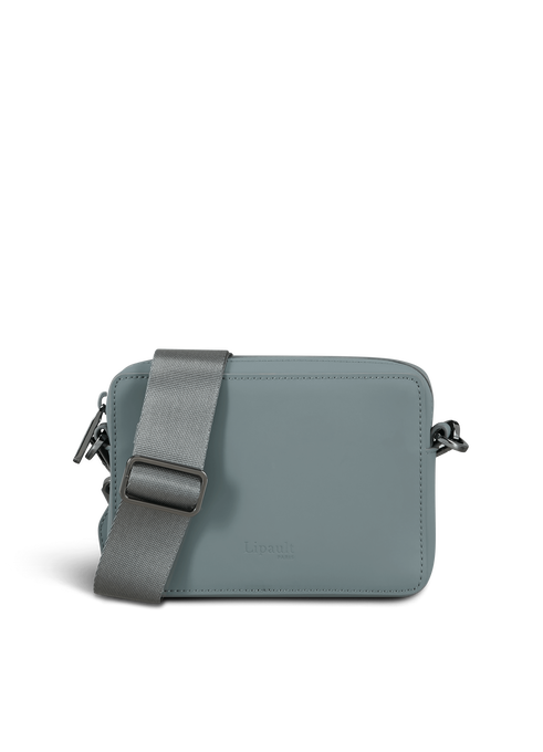 Lipault Lost In Berlin Crossbody Bag - The Box  Cement Storm
