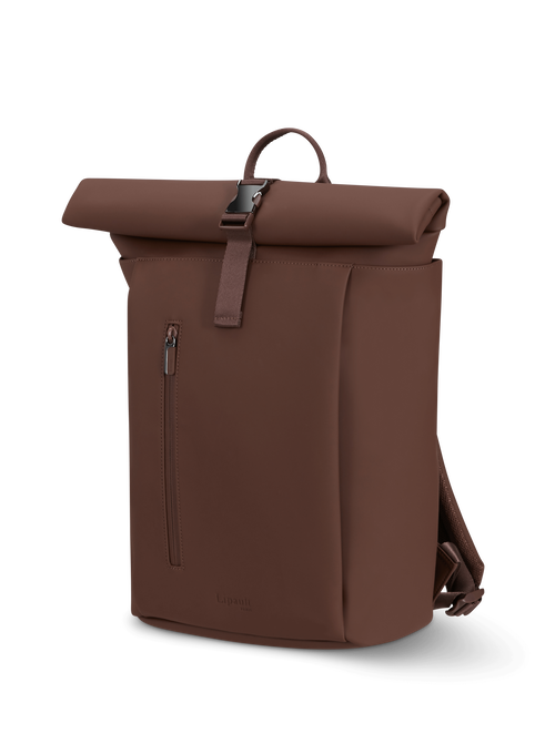 Lipault Lost In Berlin Rolltop Backpack 2.0  Spiced Mocha Lipault Lost In Berlin Rolltop Backpack 2.0  Spiced Mocha