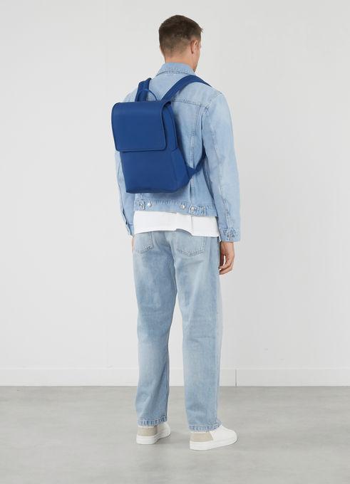 Lipault Lost In Berlin Square Backpack 2.0  Blue Me Away Lipault Lost In Berlin Square Backpack 2.0  Blue Me Away