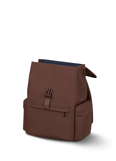 Lipault Lost In Berlin Mini Cargo Backpack  Spiced Mocha