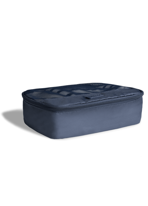 Lipault Lipault Travel Accessories Packing Cube M  Bleu Marine Lipault Lipault Travel Accessories Packing Cube M  Bleu Marine