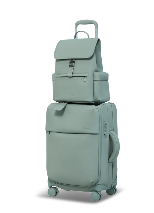 Lipault Lost In Berlin Mini Cargo Backpack  Yoga Green Lipault Lost In Berlin Mini Cargo Backpack  Yoga Green
